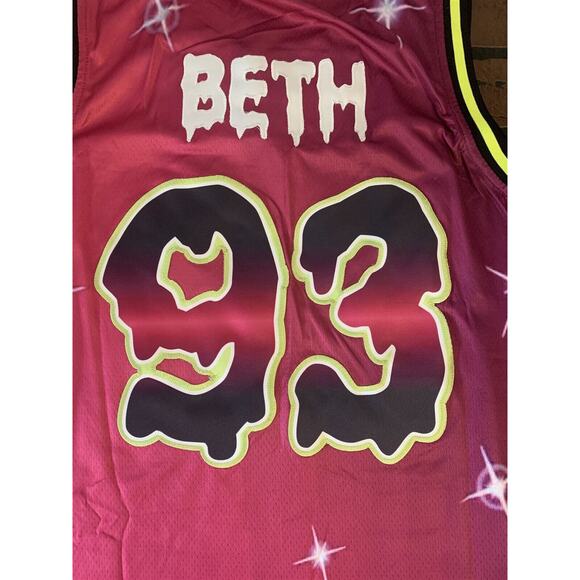 GOOSEBUMPS / BETH Headgear Classics Basketball Jersey ~Never Worn~ M XL - Picture 5 of 5